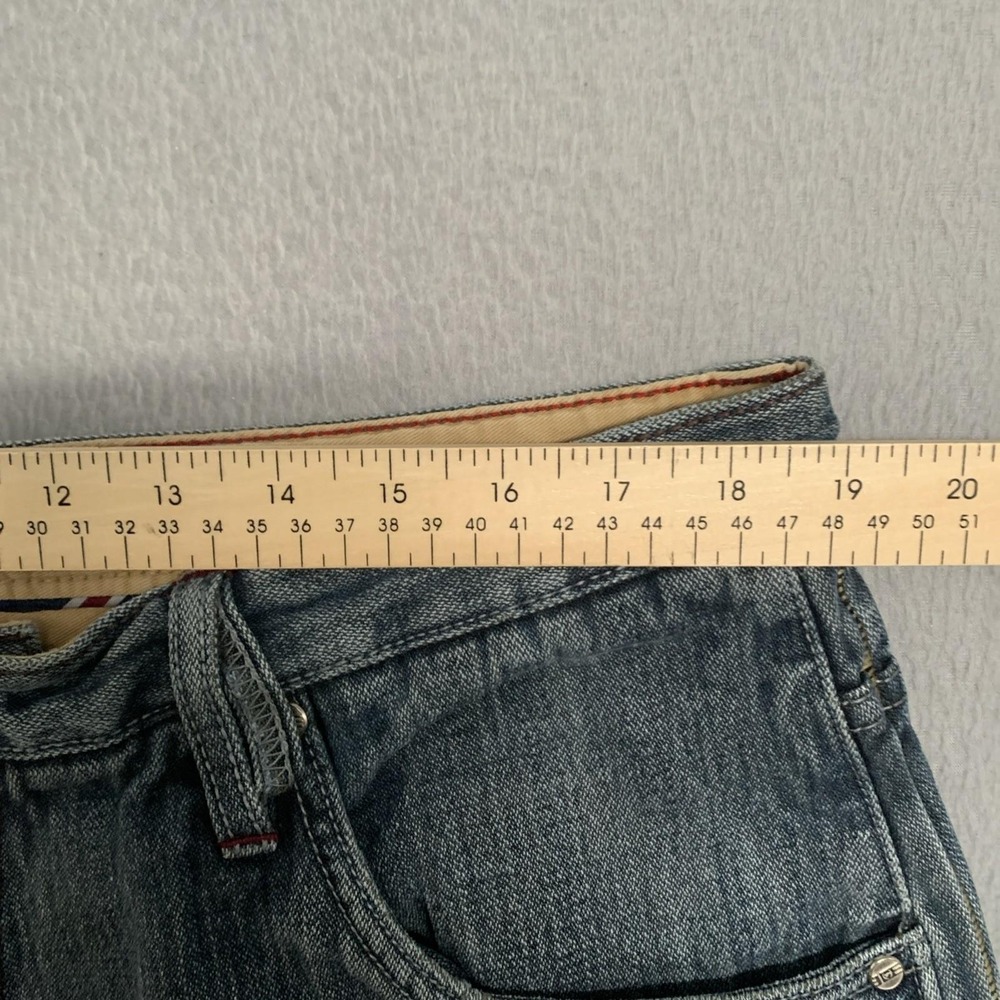 Vtg PHAT FARM Jeans Mens 38x33 Wide Leg Baggy Double Seam Loop Skater Streetwear - Picture 8 of 15